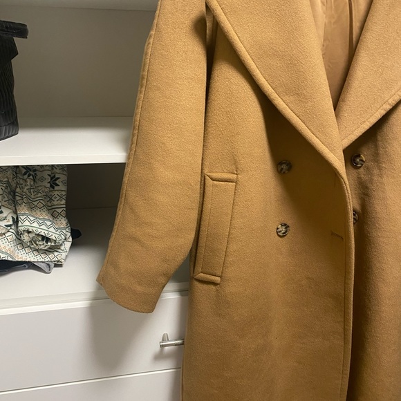 Over size wool coat - Picture 5 of 6